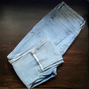 Good American light jeans